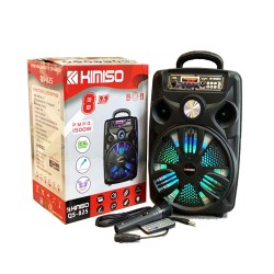 SPEAKER KIMISO QS-825 8" WITH MICROPHONE AND REMOTE  SPEAKER KIMISO QS-825 8" WITH MICROPHONE AND REMOTE